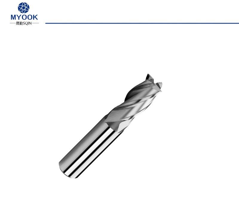 DIN844 4 Flutes HSS End Mill for Metal Stainless Steel Aluminium Milling