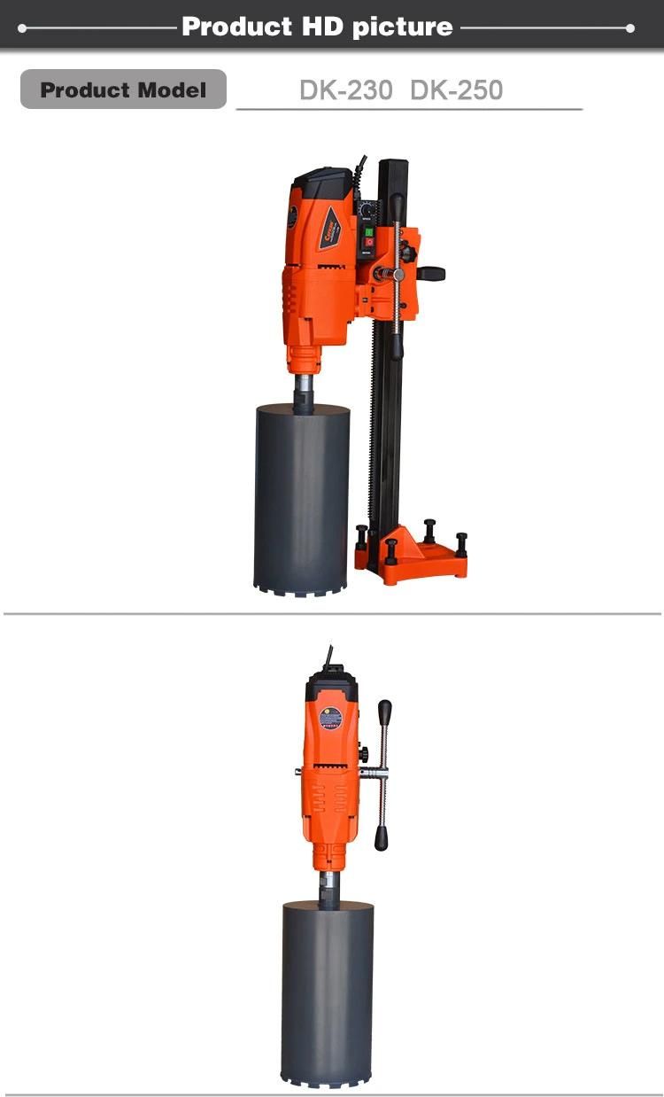 New Diamond Core Drill with Oil Bath Gearbox