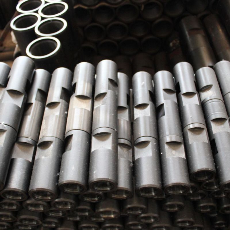 Drilling Rod Couplings DTH Drilling Accessories / Diamond DTH Hammer and Bit Drilling Pipes Couplings Joints Adapter