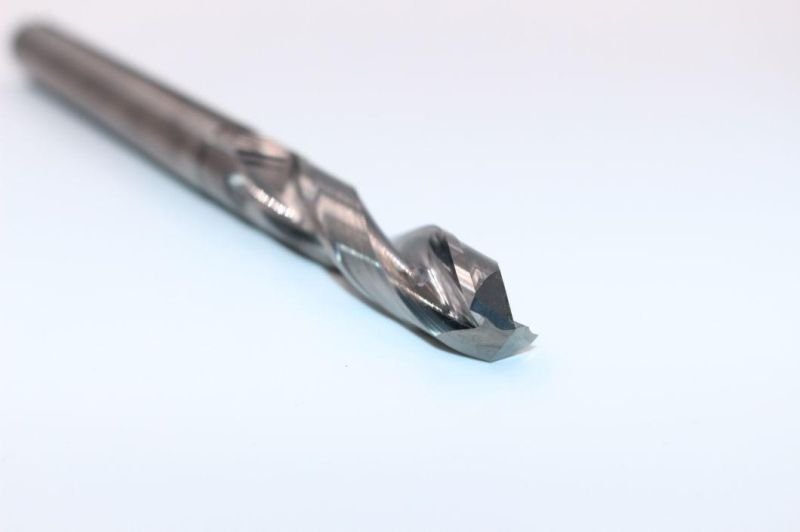 China Manufacturer 2 Flutes Solid Carbide Stable Shank Drill Bit