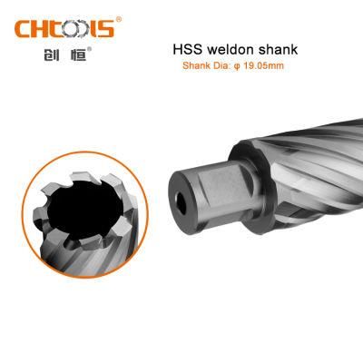 New Promotion HSS Annular Drill Hole Cutter with Weldon Shank