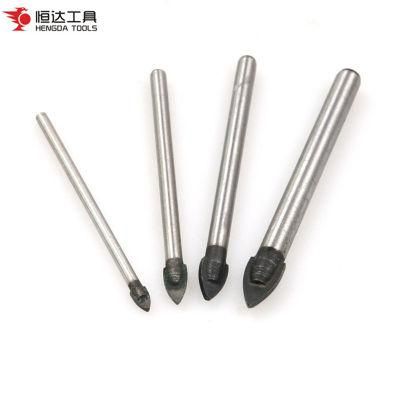 Sand Blasted Hex Shank Single Carbide Tip Ceramic Tile Drill Bit Lowes