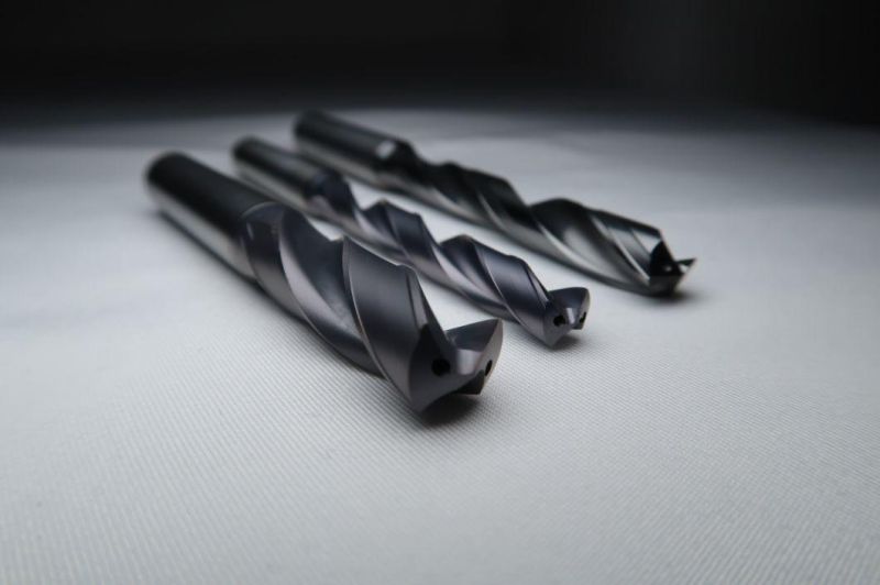 Tungsten Carbide 3xd and 5xd Drills with Tialn Coated