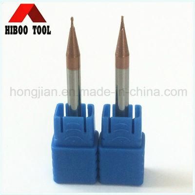 China Manufacturer Carbide 0.3mm Ball Nose End Mill