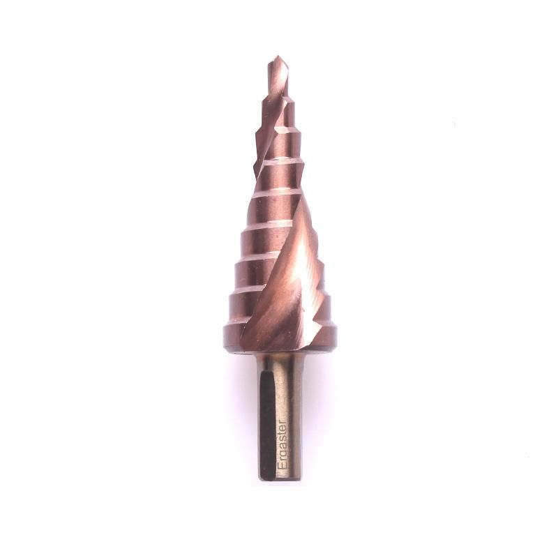Cobalt Step Drill Bit for Stainless Steel and Hard Metal