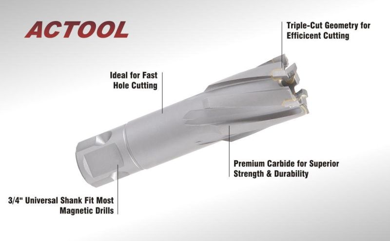Tct Core Drill Bits with One-Touch Shank