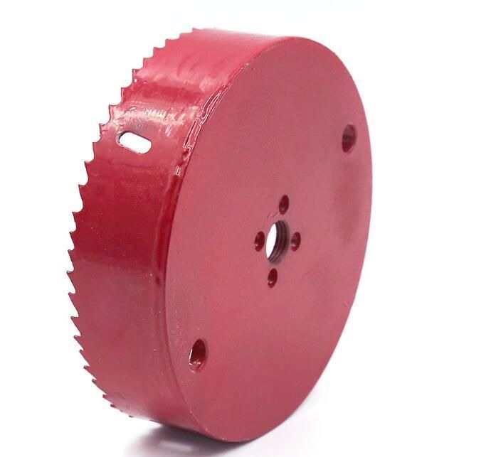 High Quality 155mm/6.1′′ Bi -Metal Wood Hole Saws Bit for Cornhole Board Metal Plastic Fiberboard