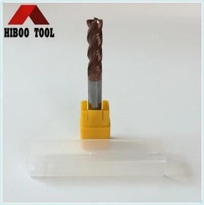 HRC45 Carbide Corner Raduis End Mill Cutting Tool