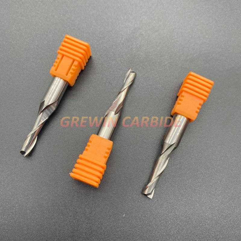 Gw Carbide-2 Flutes Spiral End Mill for Wood Cutting