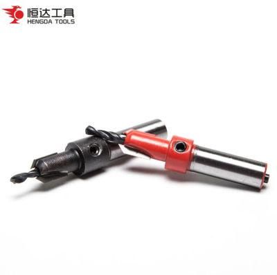 Wood Carbide Tipped Chamfer Countersink Drill Bit for Steel and Metal Deburring