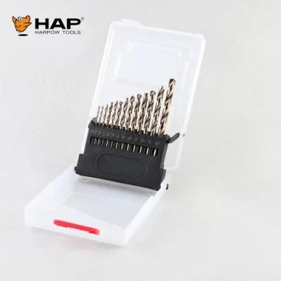 Fully Ground Plastic Box Packing 13PCS HSS Twsit Drill Bit Set