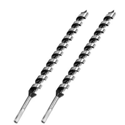 Auger Drill Bits with Single Flute Woodworking Drilling Tools