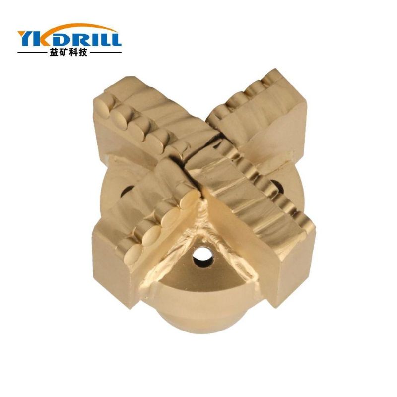 Water Well Drilling PDC Drag Bit, 4 Blade PDC Bit