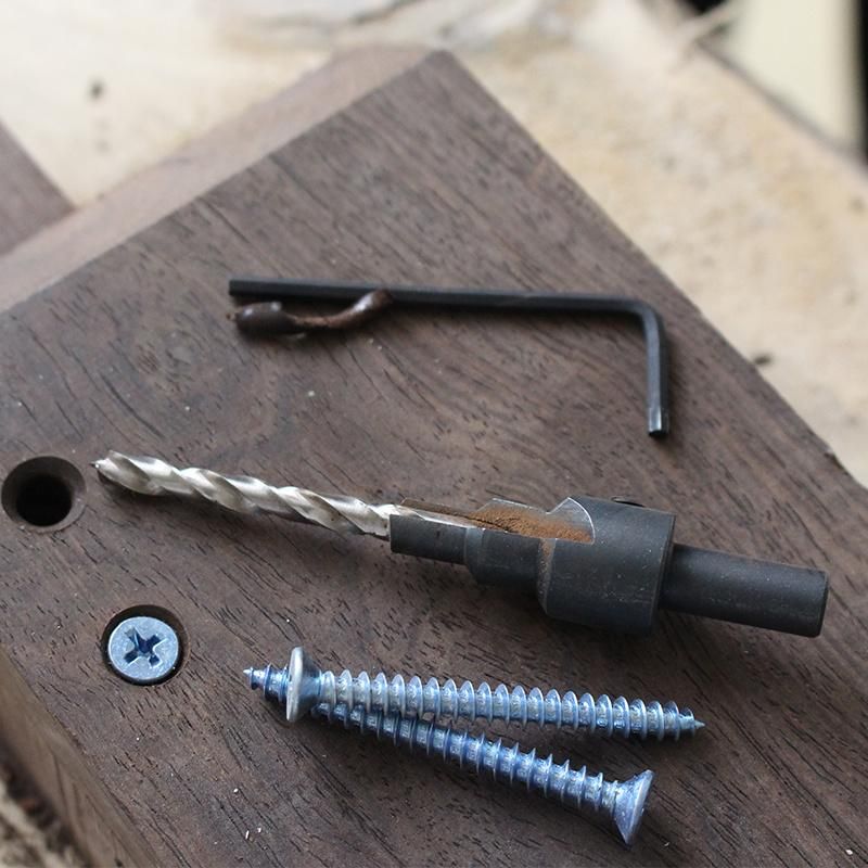 HSS Cordless Installation Drill Bit Set with HSS Countersink Bit-High Speed Wood Drills