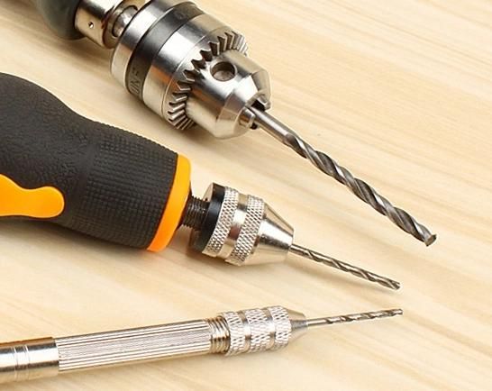 Simple Hand Twist Drill Holder Hand Twist Drill Model Woodworking Tools Text Play Hand Punch Drill Mini Hand Drill