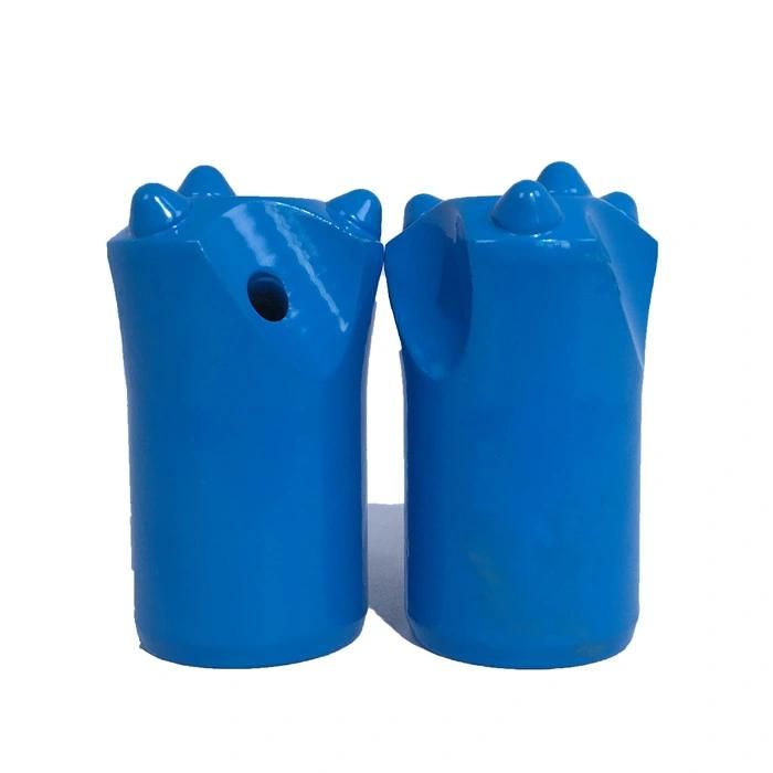 Tapered Carbide Tipped Button Drill Bit for Rock Drilling