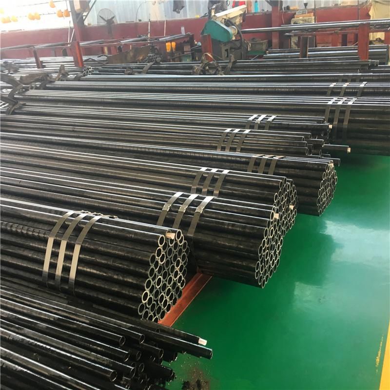 Welded Oiled Round Carbon Steel Pipe for Machinery Industry C45