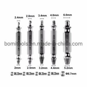 Power Tools HSS Drill Bits Customized Factory 5PCS Screw Extractor Drill Bit