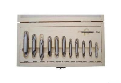 12PCS HSS Center Drill Bits Set with Wooden Box (SED-CDW12)