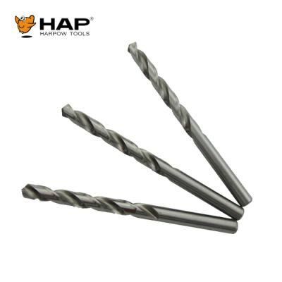 Natural Color Staright Shank HSS Twist Drill Bit for Drilling Stainless Steel Aluminium Alloy