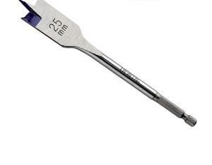 Quick Change Hex Shank Tri-Point Flat Wood Spade Drill Bit for Wood Drilling