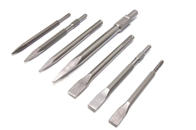 40cr Steel Hex Rod Wide Flat 65A pH65 Spade Chisel