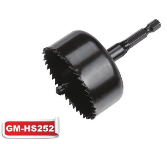 Wood Workingwelded Carbon Steel Hole Saw (GM-HS252)