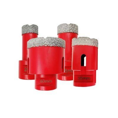 Durable M14 Dry Diamond Core Drilling Bits Hole Saw for Ceramic Tile