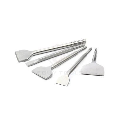 Heat Treated Carbon Steel SDS Chisel Set with Rotary Stop Function