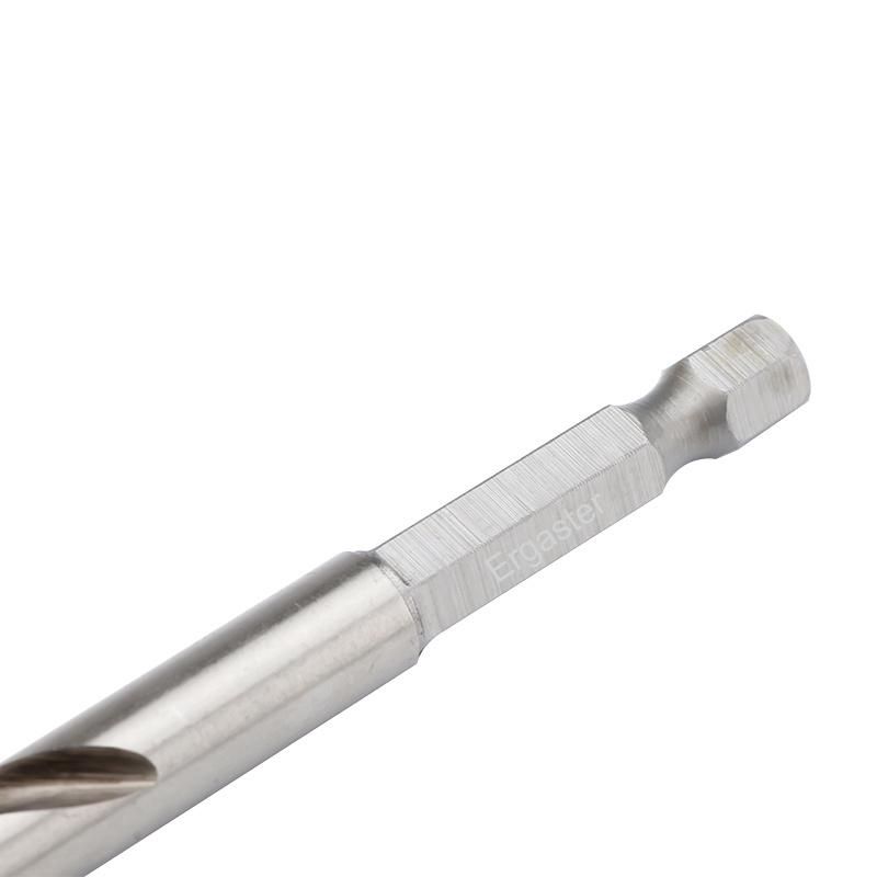 Hex Shank HSS Fully Ground Twist Drill Bit
