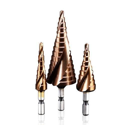 HSS Spiral Flute Step Drill
