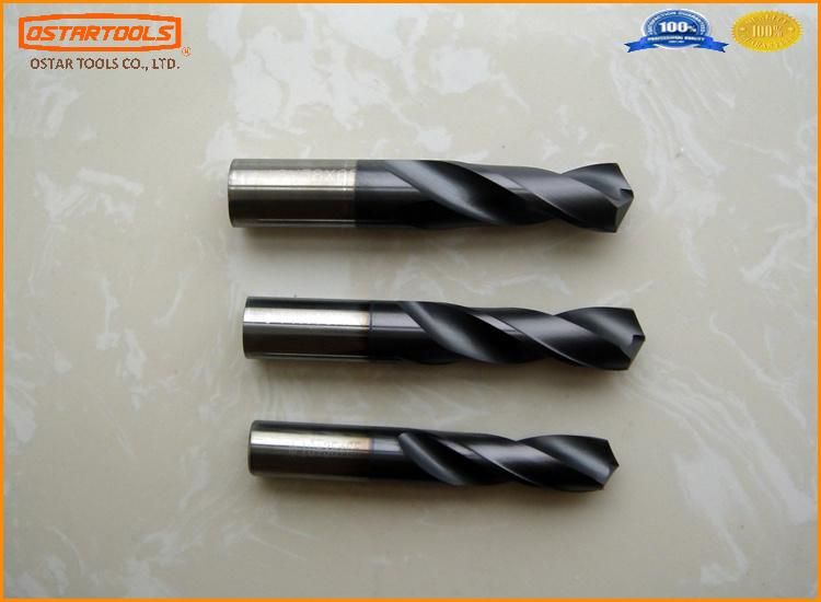 Titanium Coated Solid Carbide Twist Drill Bits for Metal Drilling