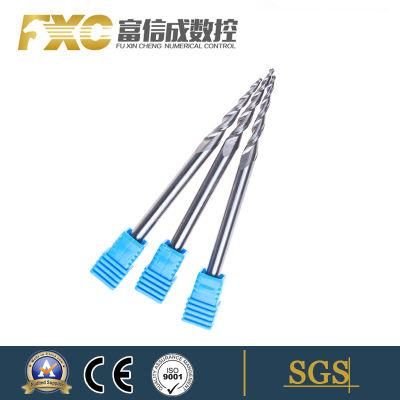 Customized Tungsten Carbide Tapred Ball Nose End Mill