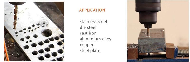 China Hardware Tools 135 Degree Drill Bit Concrete HSS Drill Bit Metal for Stainless Steel Hardened Steel / M35 DIN 338 Drill Bit Set