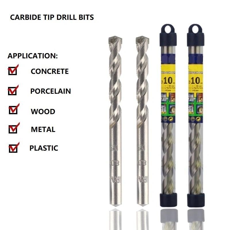 5PCS Drills Set Carbide Straight Tip Concrete Drill Bits Set (SED-CDBS5)