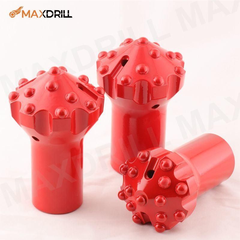 Maxdrill R32 76mm Dome Drilling Bit Taper Button Bit Rock Drill Bit