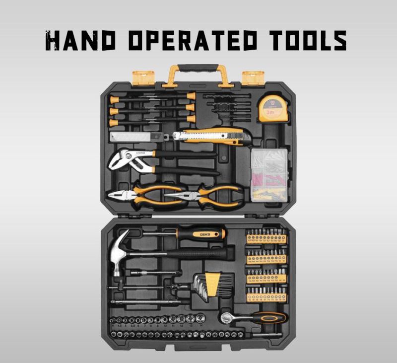 196 Piece Tool Set General Household Hand Tool Kit with Storage Case