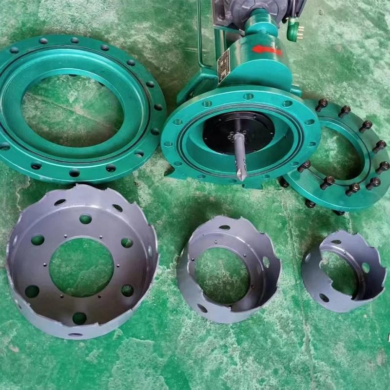 Tapping Drill Bits Hole Saw Cutter for Steel Iron Pipe Hot Tapping