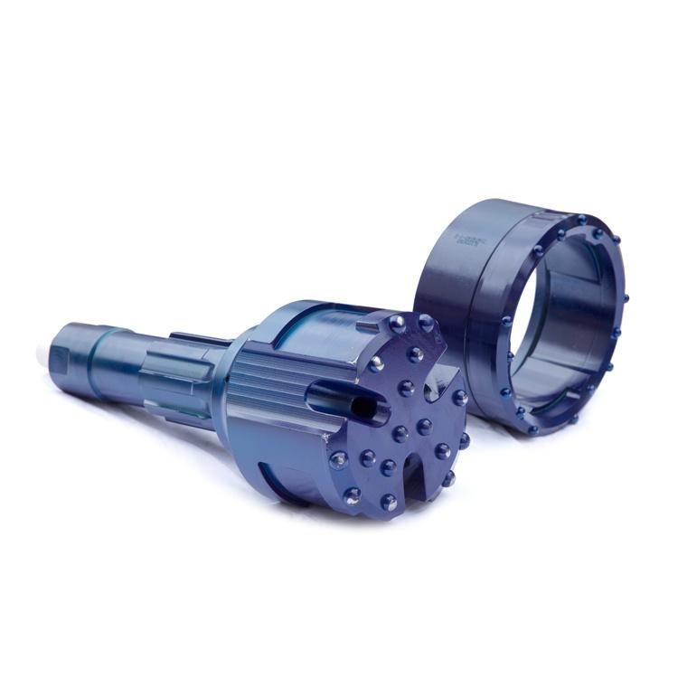 DTH Hammer Drilling Overburden Symmetric Casing Concentric Pilot Bit and Ring Bit with Casing Shoe