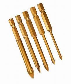 Glass Drill Bits Brown Finish (GD-004)