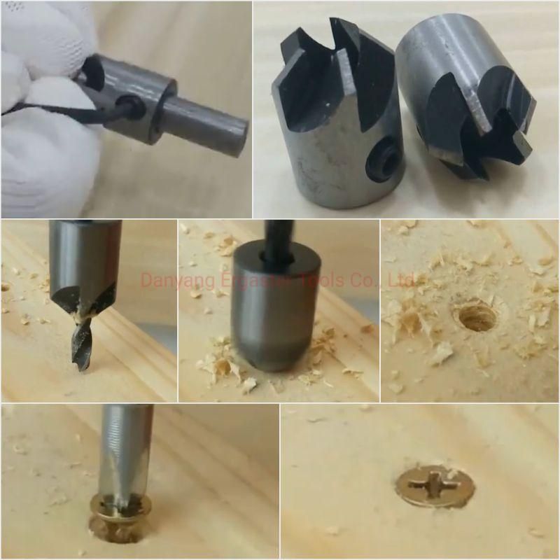 5 Flute Countersink Wood Drill Bit
