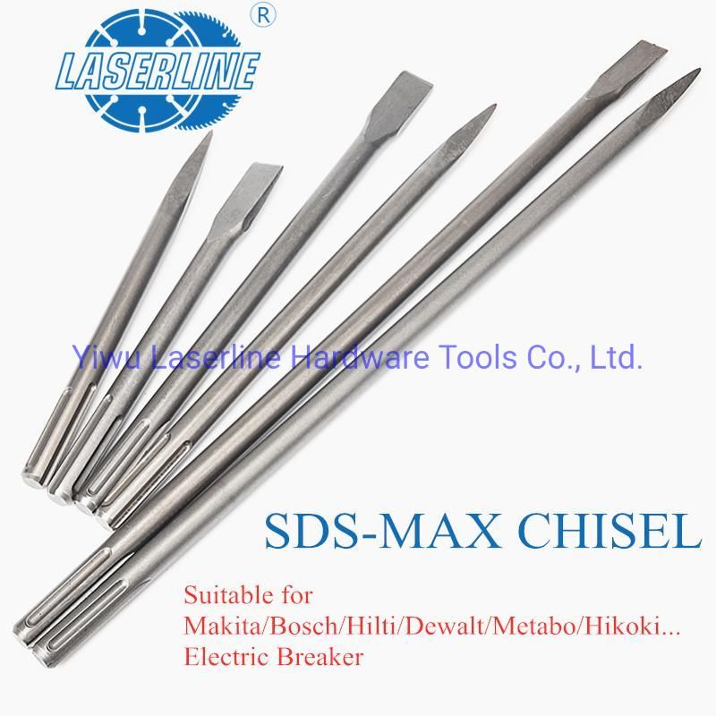 SDS Max Chisel for Concrete Stone Masonry Wall Stone Tile