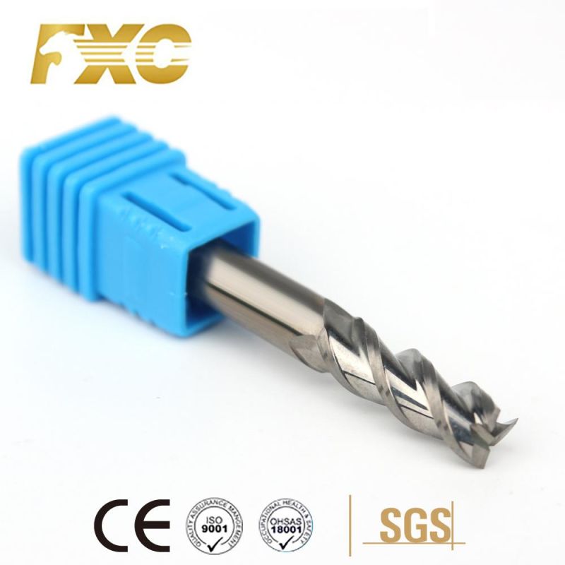 Good Quality Carbide 3 Flutes Aluminum Milling Cutter