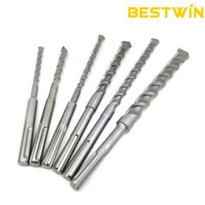 Electric Hammer Drill Bits Cross Type Tungsten Steel Alloy SDS Plus for Concrete Rock Stone