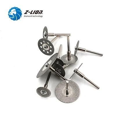 Z-Lion 10PCS Grinding Wheel Mandrel Tool Diamond Drill Bit for Gems/Jade/Iron/Glass Drilling