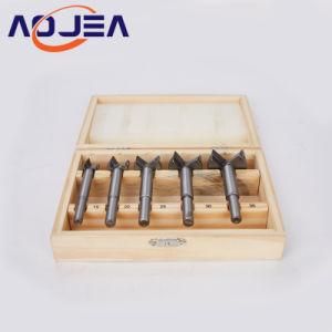 5PCS Forstner Drill Bit Set for Wood Hole Saw Cutter Round Shank Drill Bits