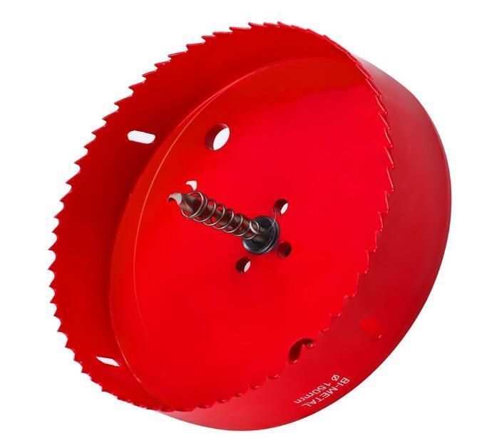 Heavy Duty Steel Corn Bi-Metal Hole Saw for Cutting Iron, Metal, Copper