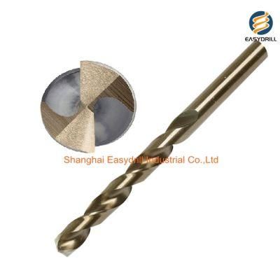 DIN338 HSS Co Drills Jobber Length Hsse Drill M35 HSS Cobalt Twist Drill Bit for Stainless Steel, Metal, Aluminium, Hardened Steel (SED-HS35)