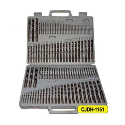 115 Pieces Big HSS Twist Drill Bit Set