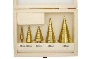 Power Tools Drill HSS Drills Bits 5PCS for Wood Working and Metal Step Drill Bit